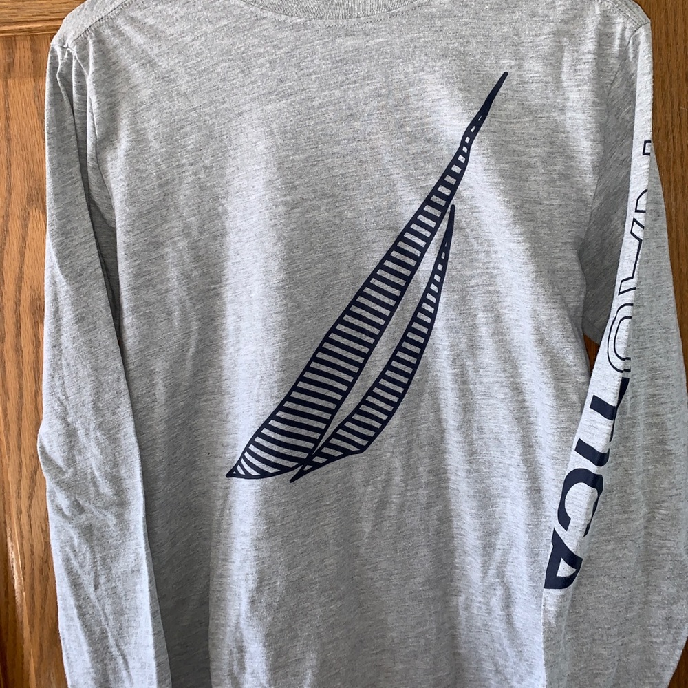 Boys Grey Long Sleeve T Shirt